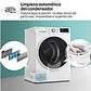 Secadora con bomba de calor LG RH90V5AV6N, 9 kg, A++, Blanco