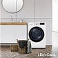 Secadora con bomba de calor LG RH90V9AV3N, 9 kg, A+++, Blanco