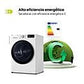 Secadora con bomba de calor LG RH90V9AV3N, 9 kg, A+++, Blanco