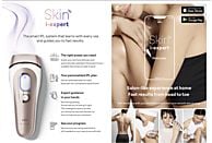 Sistema de depilación IPL inteligente Braun Skin i·expert (PL7147)