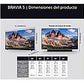 Sony Bravia 5 Mini LED 55" (K55XR55B.CEI), 4K HDR, Procesador XR, 120Hz, Google TV