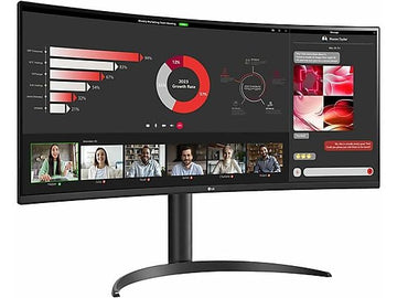 Monitor gaming LG 34WR55QC-B, 34
