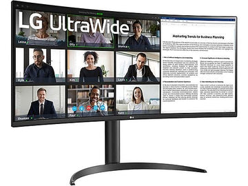 Monitor gaming LG 34WR55QC-B, 34