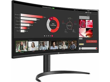 Monitor gaming LG 34WR55QC-B, 34