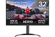 Monitor gaming LG 32UR550K-B, 31.5", UHD 4K, FreeSync, HDR10, 4 ms, VA, Altura ajustable, Negro