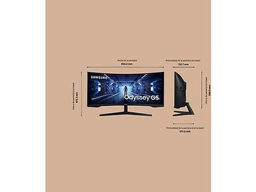 Monitor gaming Samsung Odyssey G5 LC34G55TWWPXEN, 34