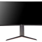 Monitor gaming LG UltraGear™ 34GP63AP-B, 34" UWQHD, 160 Hz, 5 ms, HDR10, FreeSync Premium, Curvo, Negro/Rojo