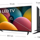 TV LED 32" - LG 32LR60006LA, Full HD, Procesador Inteligente α5 AI Gen6