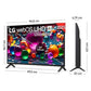 TV LED LG 43UA75006LA, UHD 4K, 43", α7 AI Processor 4K Gen8, Smart TV