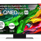 TV LG QNED 43QNED87A6D.AEU, 43 pulgadas, 4K UHD, Procesador α7 AI Gen8, Smart TV