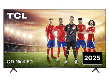 TV Mini LED 55" TCL 55C6K, UHD 4K, AiPQ Pro Processor, Smart TV, Google TV, Negro