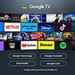 TV LED 55" TCL 55P6K – UHD 4K, HDR10, AiPQ, Smart TV, DVB-T2, 60 Hz