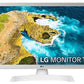 Televisor LG 24TQ510S-WZ, 24 pulgadas, HD, Smart TV, Wide Viewing Angle, Blanco