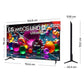 Televisor LG 75UA75006LA, 75 pulgadas, 4K UHD, Smart TV, Negro