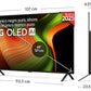 Televisor LG OLED48B56LA, 48 pulgadas, OLED 4K, Smart TV, Procesador α8 AI Gen2