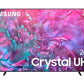 Televisor Samsung TU98DU9005KXXC, 98 pulgadas, UHD 4K, Procesador Crystal 4K, Smart TV