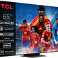 Televisor TCL QD-Mini LED 65C7K, 65 pulgadas, 4K, 144Hz, Google TV