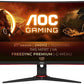 Monitor gaming AOC C27G2ZE/BK, 27", Full-HD, 0,5 ms, 240 Hz, Curvo, Negro
