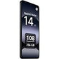 Xiaomi Redmi Note 14 5G, Negro Medianoche, 256 GB, 8 GB RAM, 6.67" AMOLED FHD+, MediaTek Dimensity 7025-Ultra, 5110 mAh