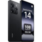 Xiaomi Redmi Note 14 (256 GB, 8 GB RAM), 6.67" AMOLED FHD+, Cámara 108 MP, Negro Medianoche