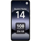 Xiaomi Redmi Note 14 (256 GB, 8 GB RAM), 6.67" AMOLED FHD+, Cámara 108 MP, Negro Medianoche
