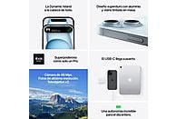 iPhone 15 de Apple (2023), 128 GB, 6.1 pulgadas, Negro