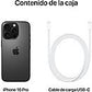 iPhone 16 Pro, 128 GB, 6.3", Titanio Negro - Electrodomésticos Idea SL