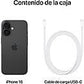 iPhone 16 de Apple (2024), 128 GB, 5G, Negro - Electrodomésticos Idea SL