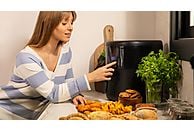 Freidora de aire Cecotec Cecofry Bombastik 6000 Full, 6 L, 1700W, Negro