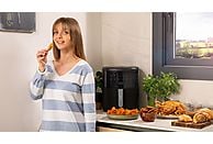 Freidora de aire Cecotec Cecofry Bombastik 6000 Full, 6 L, 1700W, Negro