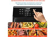 Freidora de aire Cosori Premium II Chef Edition, 6.2 L, 1700W, Negra