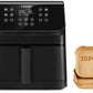 Freidora de aire Cosori Premium II Chef Edition, 6.2 L, 1700W, Negra - Electrodomésticos Idea SL
